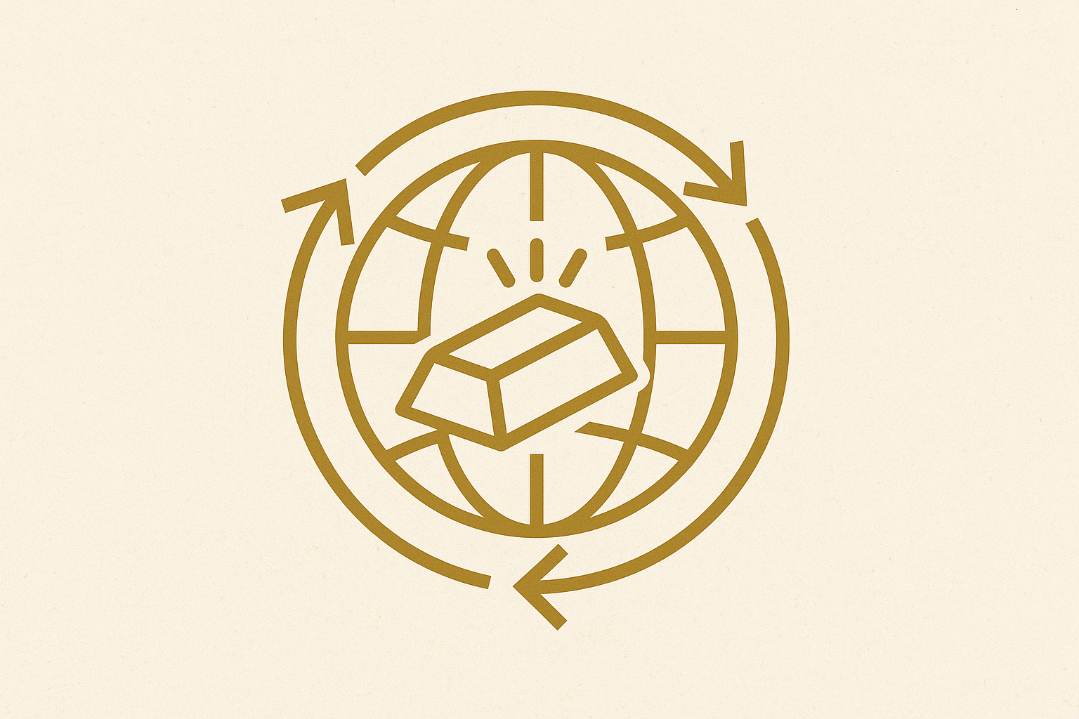 Illustrazione investimento in oro